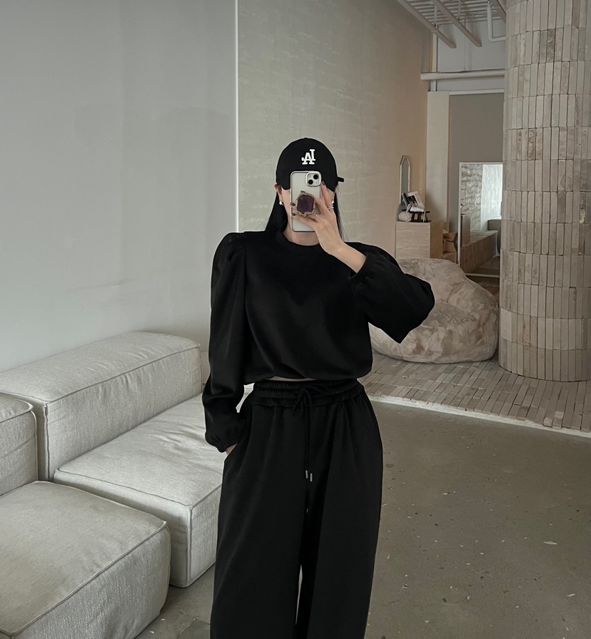 AMUSE SEOUL韓國代購㊣女士新款推薦熱賣真品職業25秋冬長袖T恤AMUSE SEOUL長袖T恤