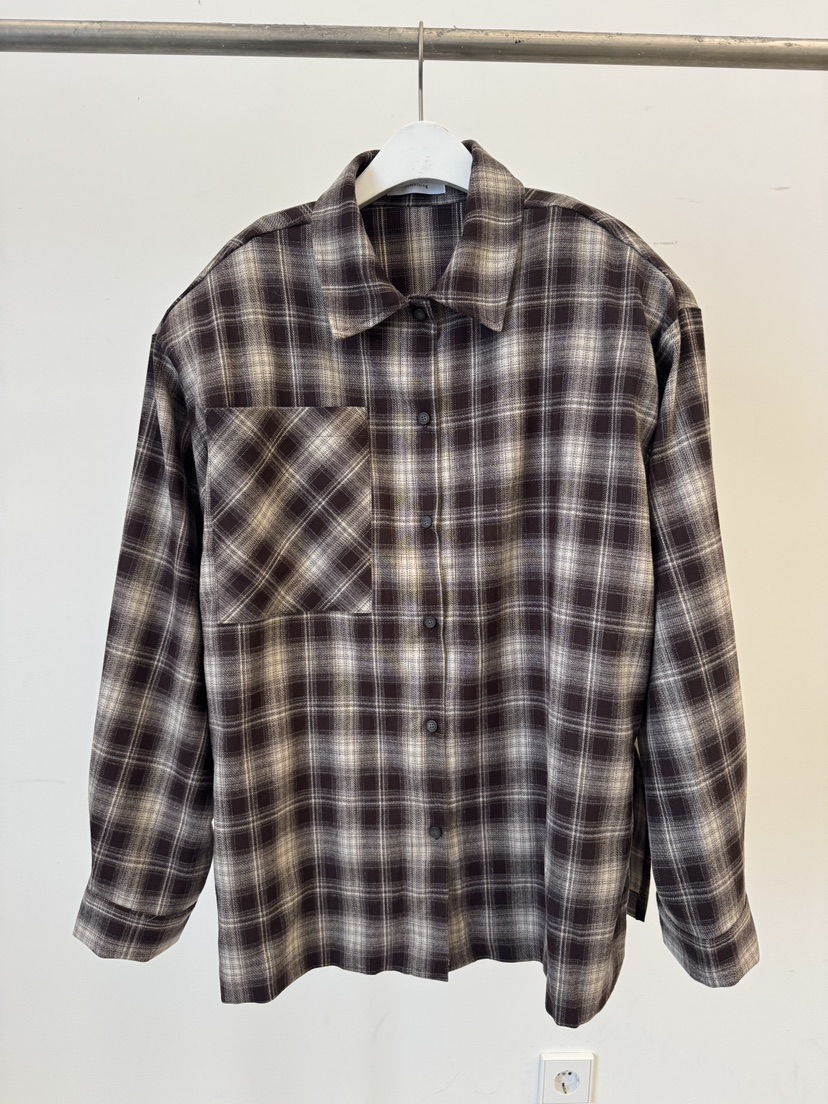 SOMETHING-L/FANCY東大門㊣實拍女裝新款真品職業襯衫蕾絲衫SOMETHING-L/FANCY襯衫/蕾絲衫圖色1棕