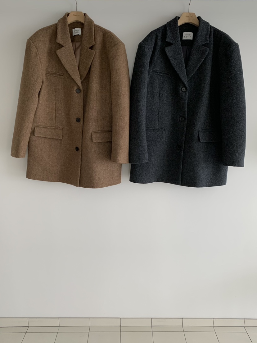 LOVE MY SANTA東大門㊣實拍女裝新品熱賣人氣休閑職業夾克Santa/LOVE MY SANTA夾克