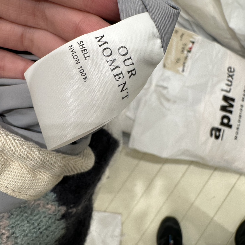 OURMOMENT東大門㊣代購女士新款人氣時尚25秋冬休閑雙肩背包OURMOMENT雙肩背包