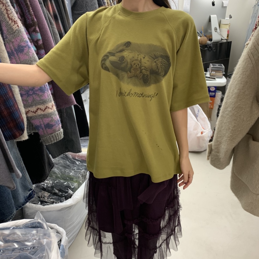 SOLD OUT韓國代購㊣女裝新款25秋冬職業時尚人氣休閑推薦T恤SOLD OUTT恤圖色1