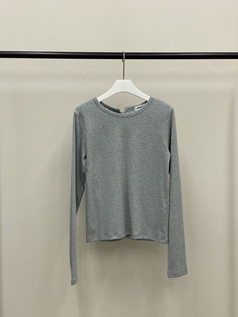 MUCH MORE東大門㊣代購女裝新品真品25秋冬休閑熱賣長袖T恤MUCH MORE長袖T恤圖色2