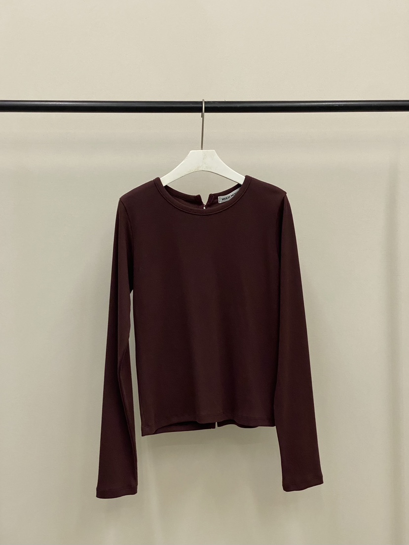 MUCH MORE東大門㊣代購女裝新品真品25秋冬休閑熱賣長袖T恤MUCH MORE長袖T恤圖色5