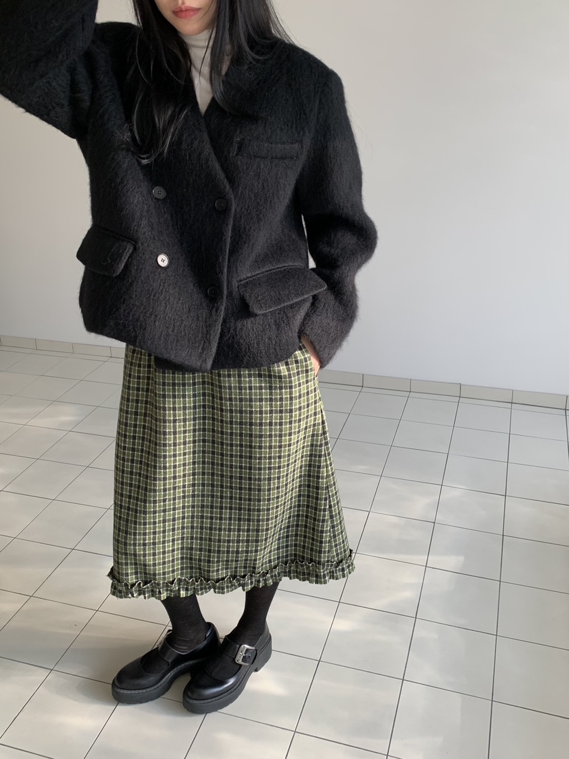 LOVE MY SANTA韓國直郵㊣女士新品推薦真品熱賣半身裙中短裙Santa/LOVE MY SANTA半身裙/中短裙