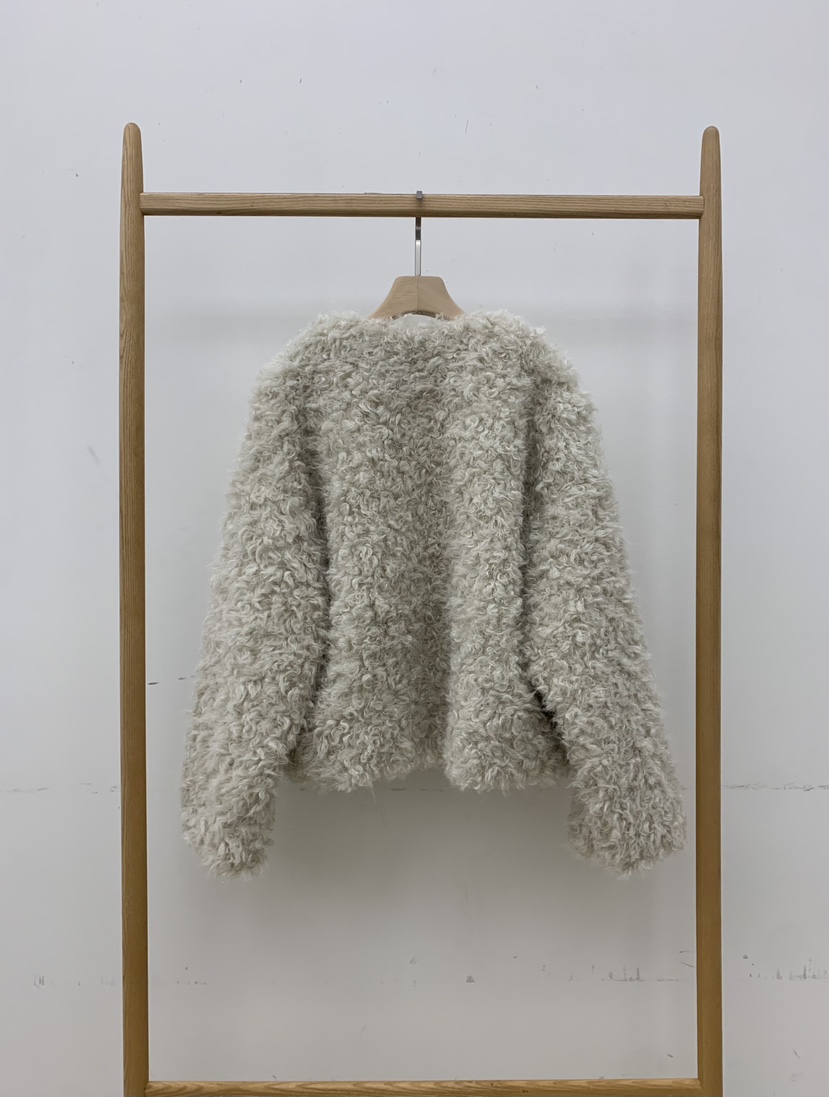 B_GARDER東大門㊣實拍女士新品人氣休閑25秋冬熱賣短款大衣B.GARDER短款大衣