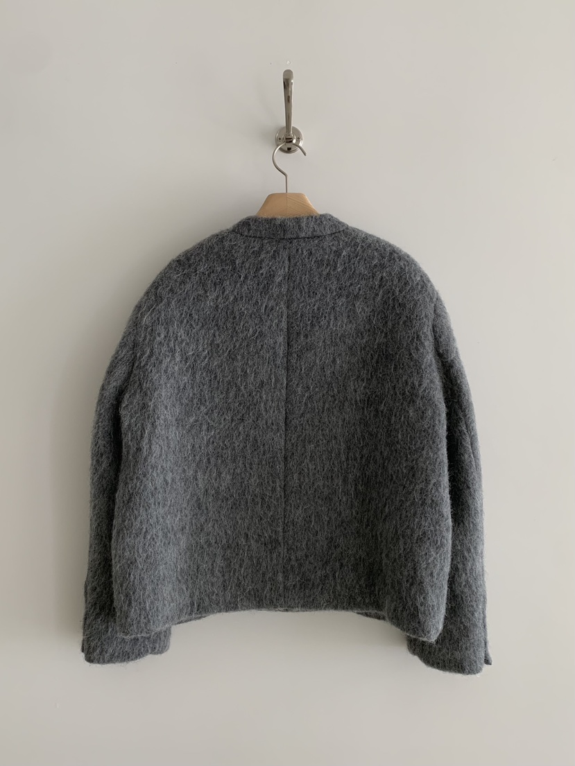 LOVE MY SANTA東大門㊣代購女裝新款人氣時尚25秋冬夾克羊駝Santa/LOVE MY SANTA夾克