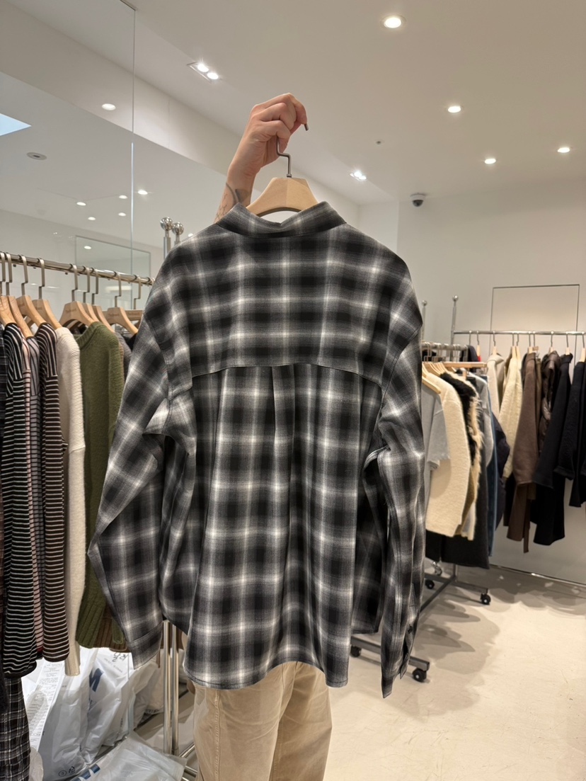 THE BRUNCH東大門㊣直郵女士新款時尚25秋冬職業襯衫蕾絲衫THE BRUNCH襯衫/蕾絲衫