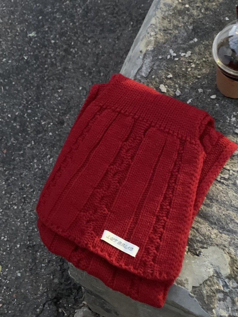 SALT BREAD韓國代購㊣女士新款休閑25秋冬推薦時尚圍巾披肩SALT BREAD圍巾/披肩圖色4