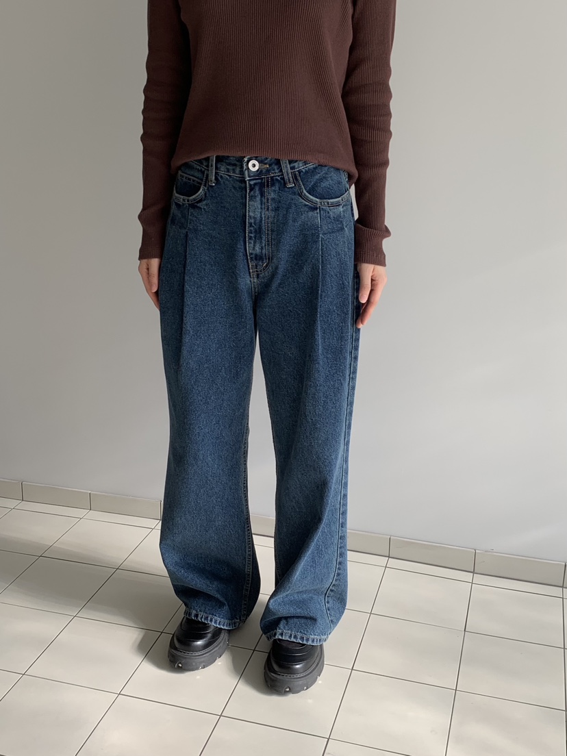 LOVE MY SANTA韓國代購㊣女裝新款休閑推薦25秋冬熱賣牛仔褲Santa/LOVE MY SANTA牛仔褲