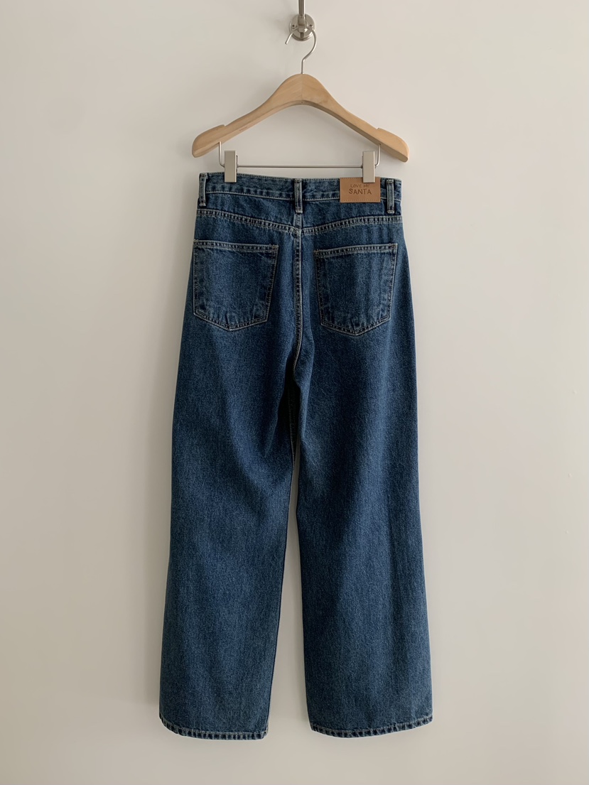 LOVE MY SANTA韓國代購㊣女裝新款休閑推薦25秋冬熱賣牛仔褲Santa/LOVE MY SANTA牛仔褲