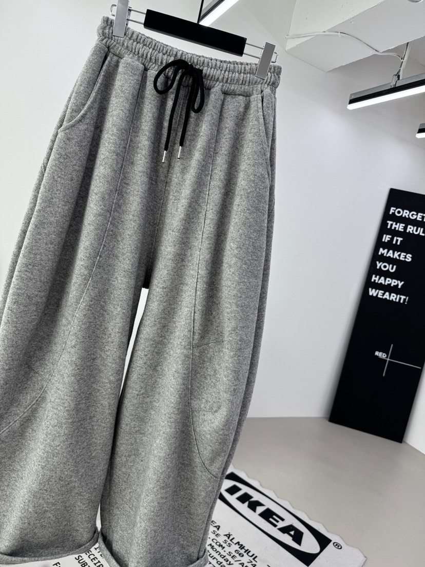 RED-A東大門㊣代購女裝新款推薦時尚熱賣休閑褲針織褲羊毛RED-A休閑褲圖色2