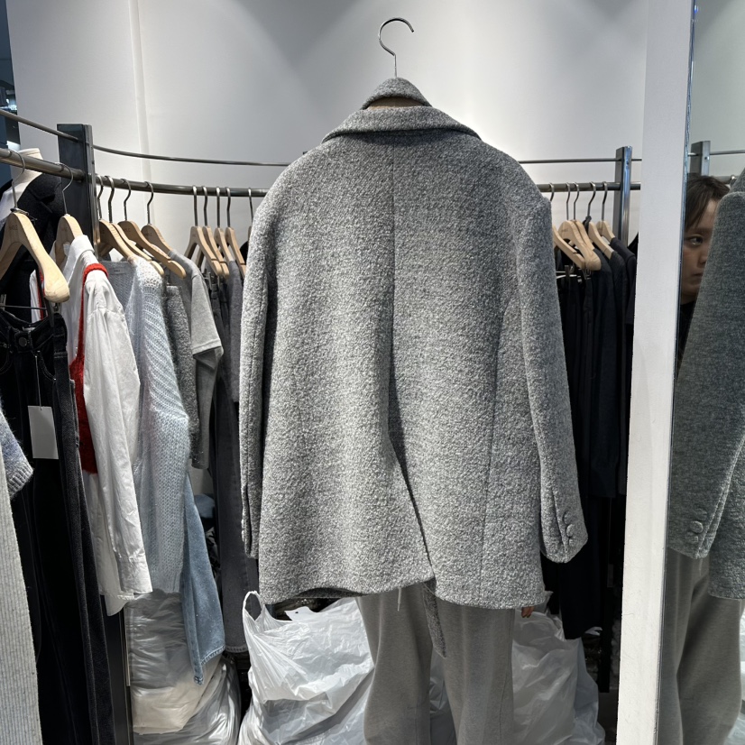 HABLE韓國直郵㊣女士新品休閑熱賣25秋冬時尚人氣推薦職業夾克HABLE夾克