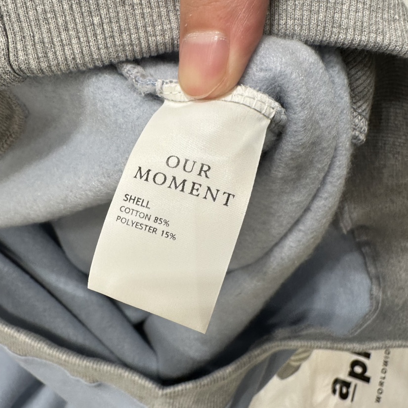 OURMOMENT韓國直郵㊣女裝新款真品人氣熱賣休閑職業衛衣加絨OURMOMENT衛衣