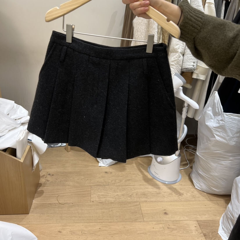 FOREST韓國直郵㊣女裝新款25秋冬職業真品時尚熱賣休閑裙褲FOREST裙褲圖色2