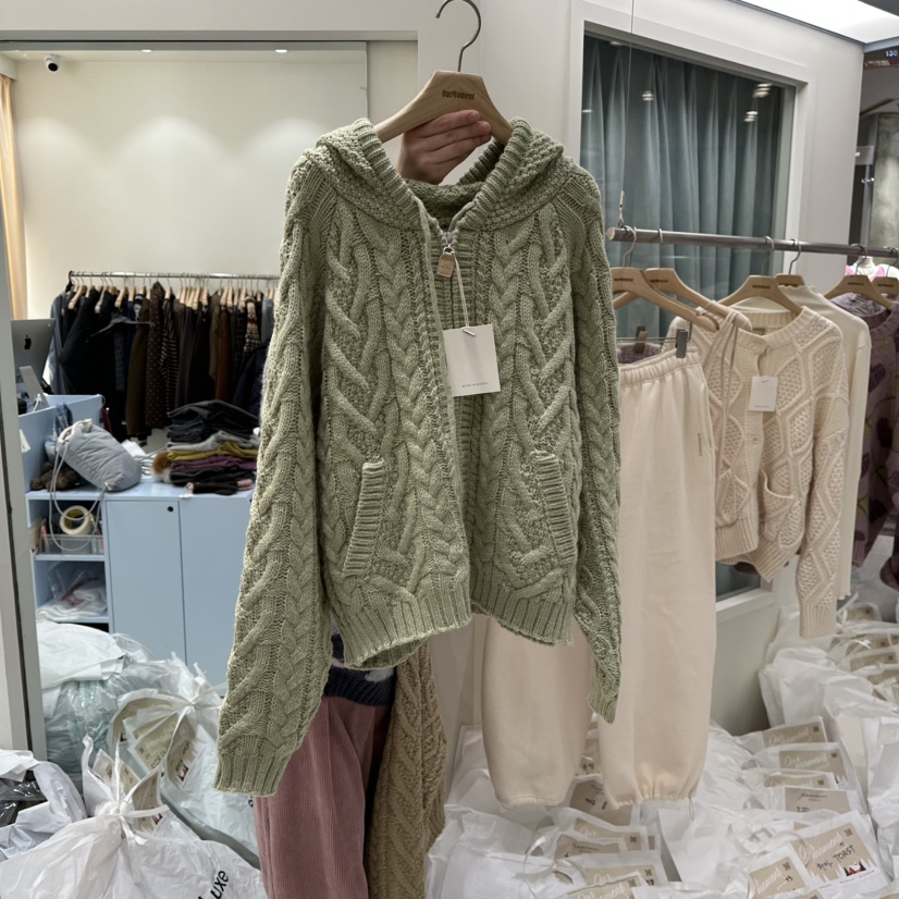 OURMOMENT韓國直郵㊣女裝新品職業熱賣25秋冬時尚真品休閑毛衣OURMOMENT毛衣圖色3