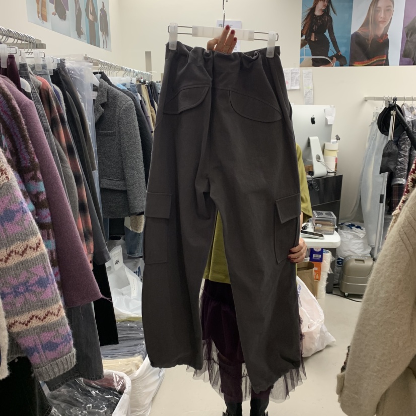 SOLD OUT東大門㊣代購女士新款職業真品休閑休閑褲工裝褲棉質SOLD OUT休閑褲