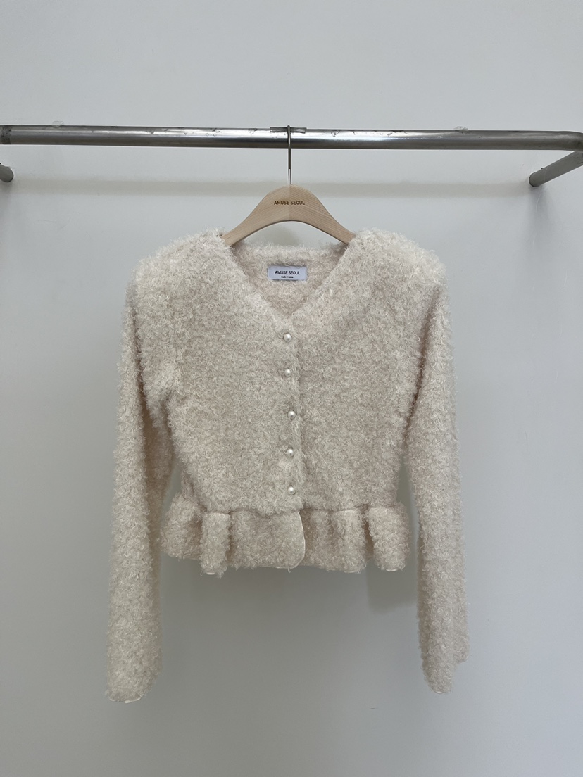 AMUSE SEOUL韓國代購㊣女士新品推薦時尚真品熱賣人氣針織衫AMUSE SEOUL針織衫圖色1