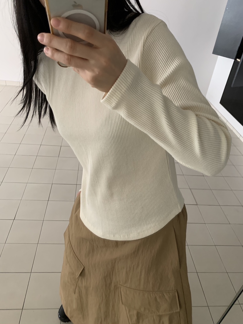 LOVE MY SANTA韓國直郵㊣女士新款25秋冬真品推薦長袖T恤Santa/LOVE MY SANTA長袖T恤圖色1