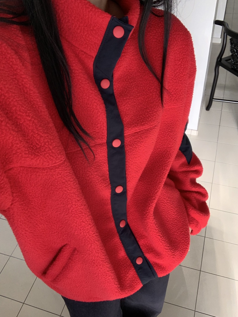 LOVE MY SANTA東大門㊣直郵女士新款休閑真品25秋冬夾克抓絨Santa/LOVE MY SANTA夾克