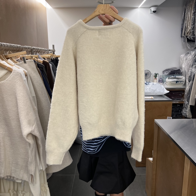 BLAIR韓國代購㊣女裝新品推薦休閑時尚人氣真品熱賣針織衫V領BLAIR seoul針織衫