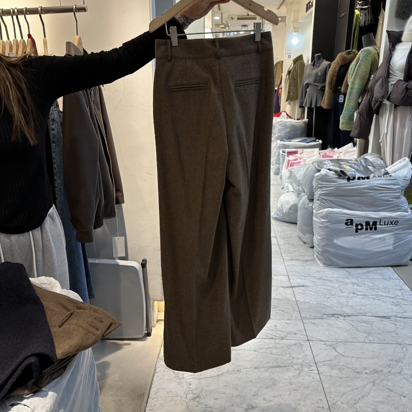 HABLE東大門㊣實拍女裝新品熱賣推薦人氣真品職業25秋冬休閑褲HABLE休閑褲