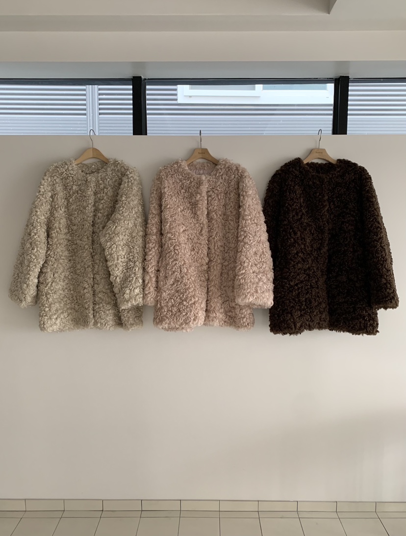 LOVE MY SANTA東大門㊣直郵女裝新品時尚職業真品夾克羊皮Santa/LOVE MY SANTA夾克