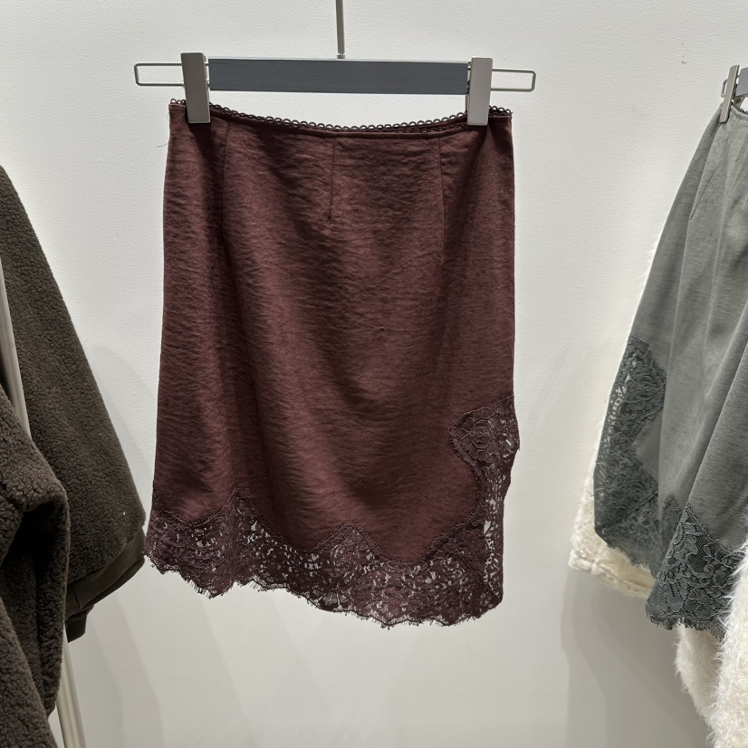 TARABY MOTION東大門㊣代購女士新品時尚半身裙中短裙蕾絲TARABY MOTION半身裙/中短裙