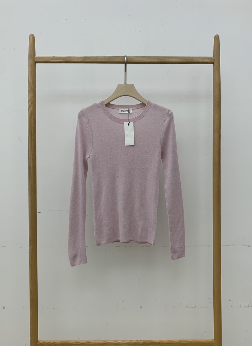 B_GARDER東大門㊣實拍女士新品25秋冬推薦時尚休閑熱賣長袖T恤B.GARDER長袖T恤圖色1