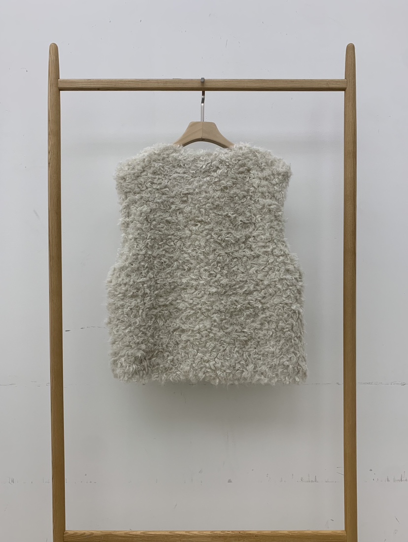 B_GARDER東大門㊣實拍女裝新品職業熱賣時尚休閑人氣25秋冬馬甲B.GARDER馬甲