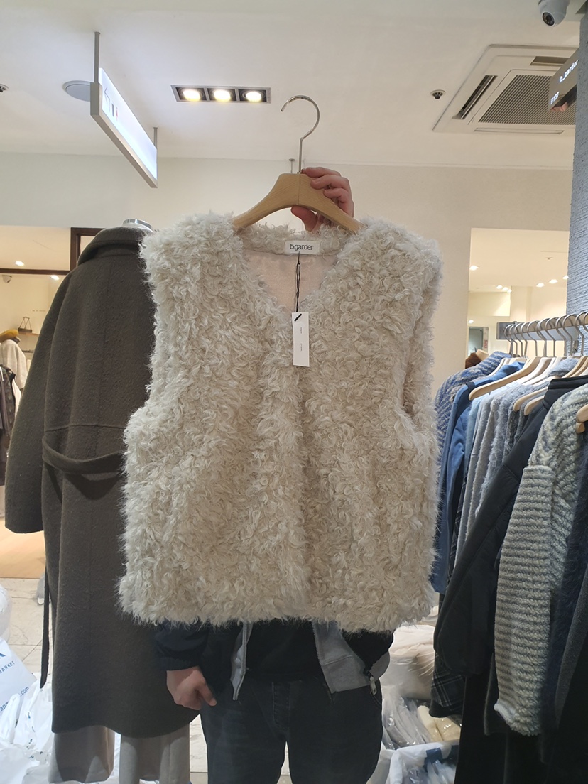 B_GARDER東大門㊣實拍女裝新品職業熱賣時尚休閑人氣25秋冬馬甲B.GARDER馬甲圖色1