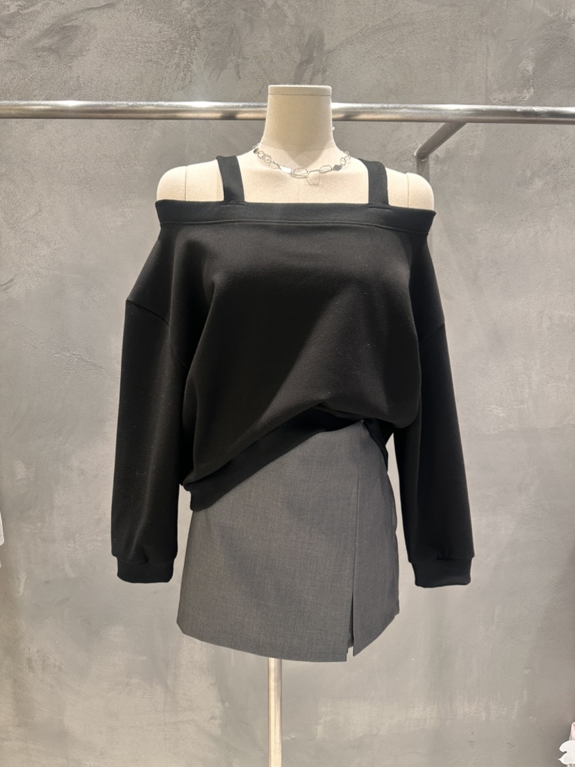 KIFF韓國直郵㊣女裝新品真品職業推薦人氣熱賣時尚休閑衛衣KIFF衛衣圖色2