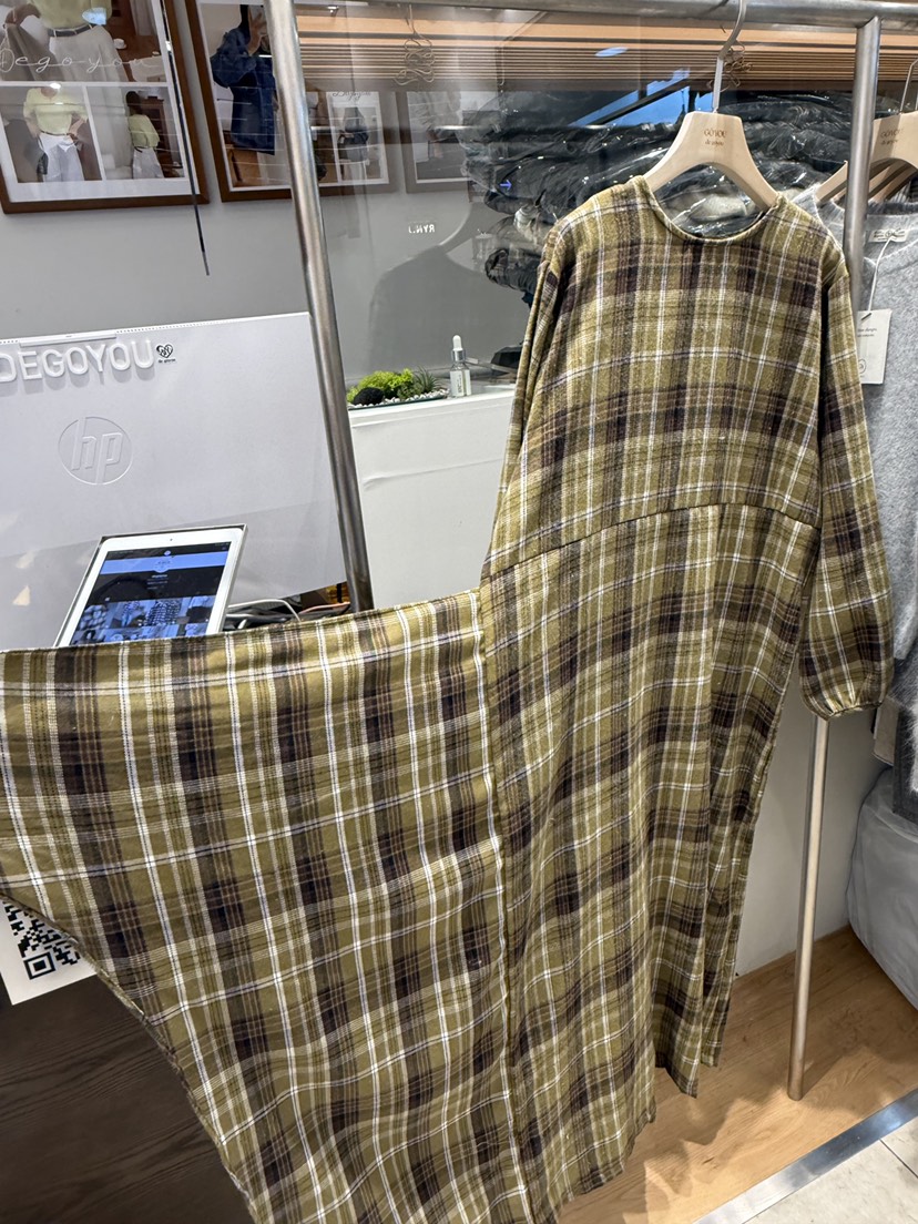 DE GO YOU東大門㊣代購女士新品人氣25秋冬時尚真品連衣裙DE GO YOU連衣裙