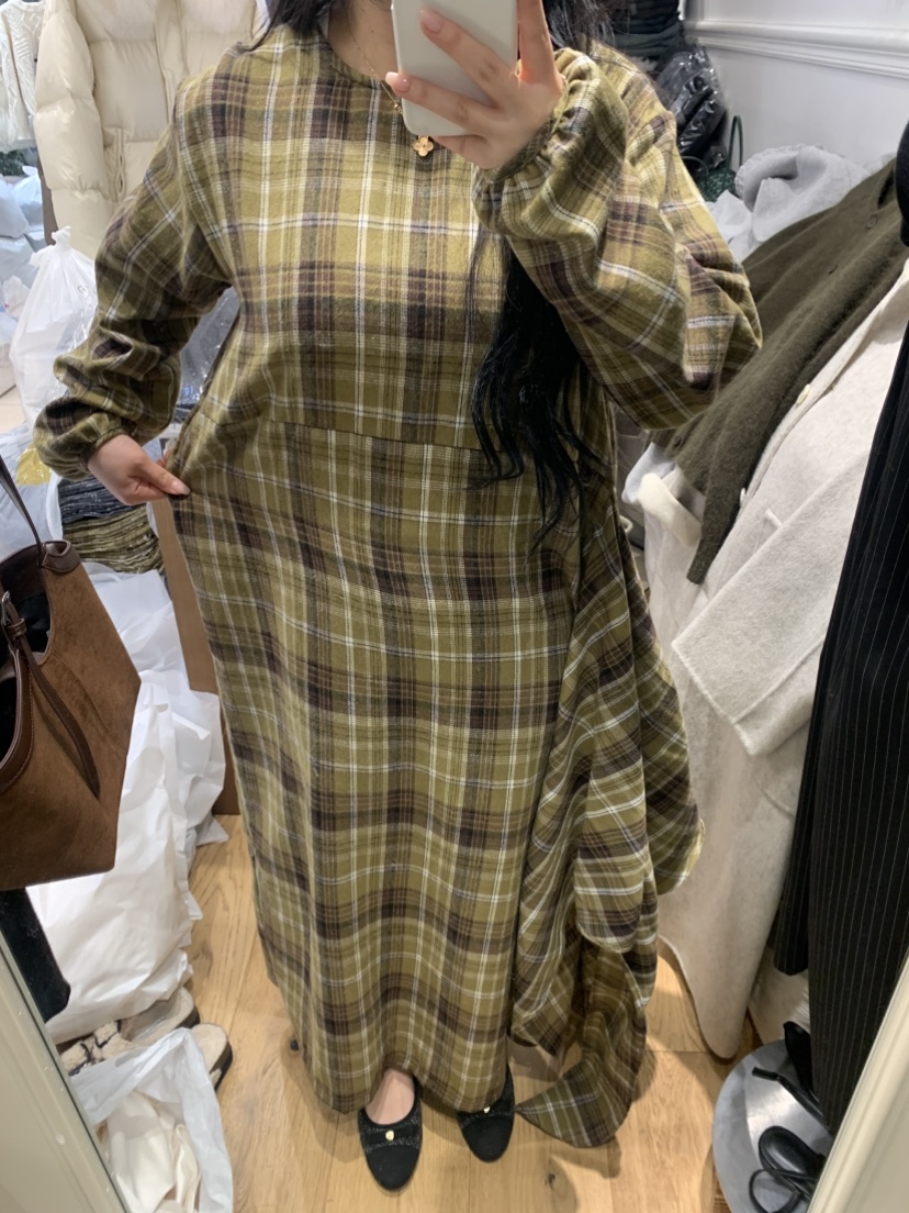 DE GO YOU東大門㊣代購女士新品人氣25秋冬時尚真品連衣裙DE GO YOU連衣裙