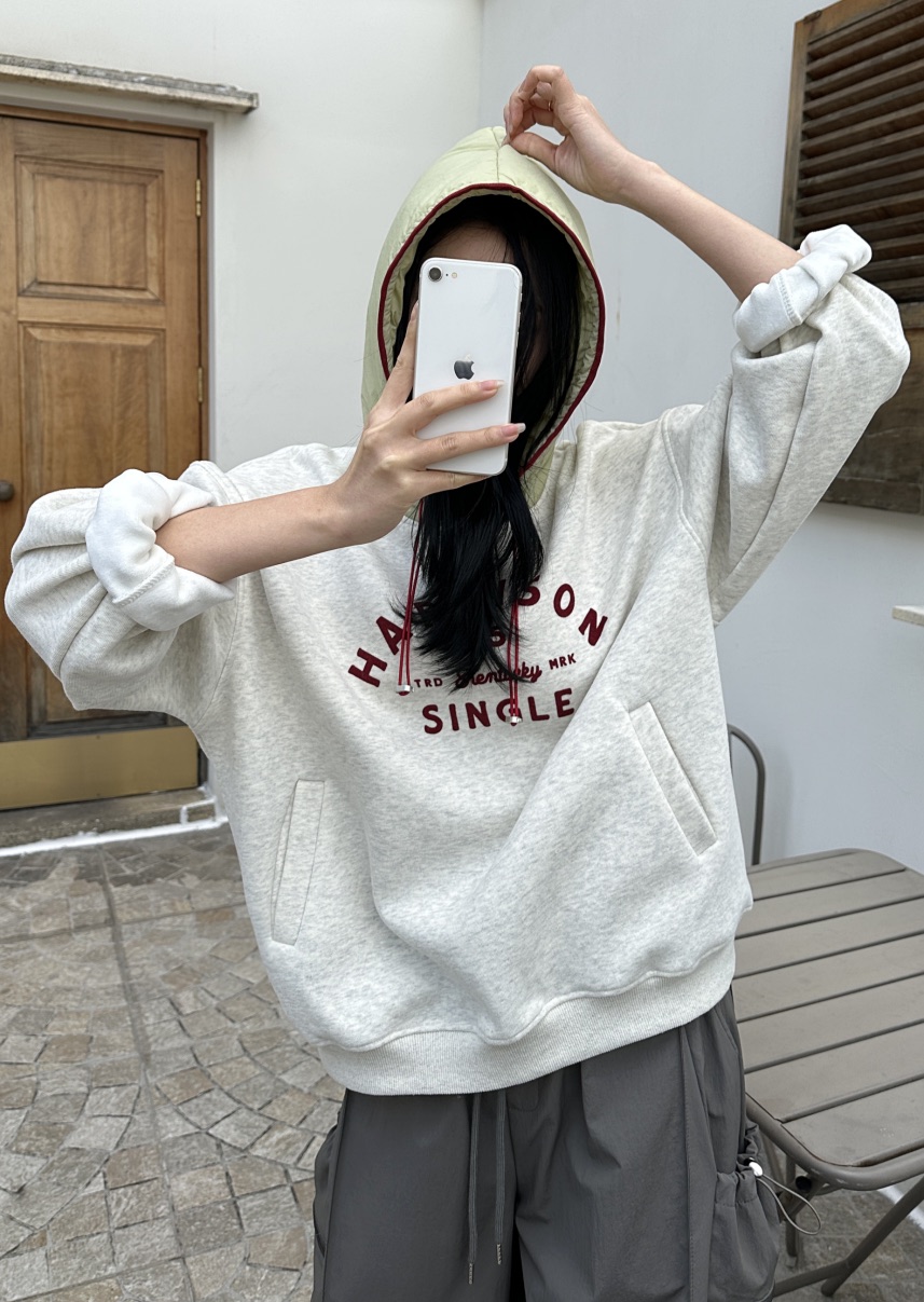 CLASSY-O東大門㊣代購女士新品真品推薦熱賣休閑衛衣連帽衫CLASSY-O衛衣圖色1