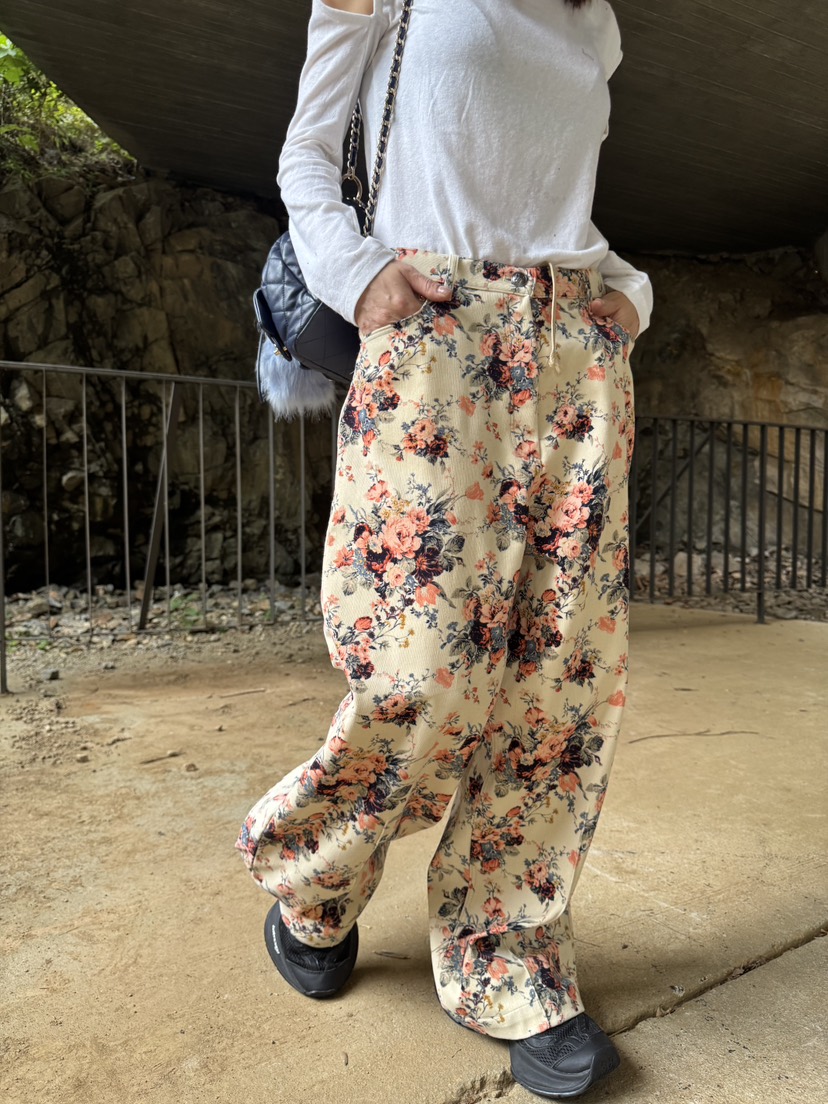 FRANC—L韓國代購㊣女裝新款時尚真品25秋冬休閑熱賣休閑褲FRANC休閑褲