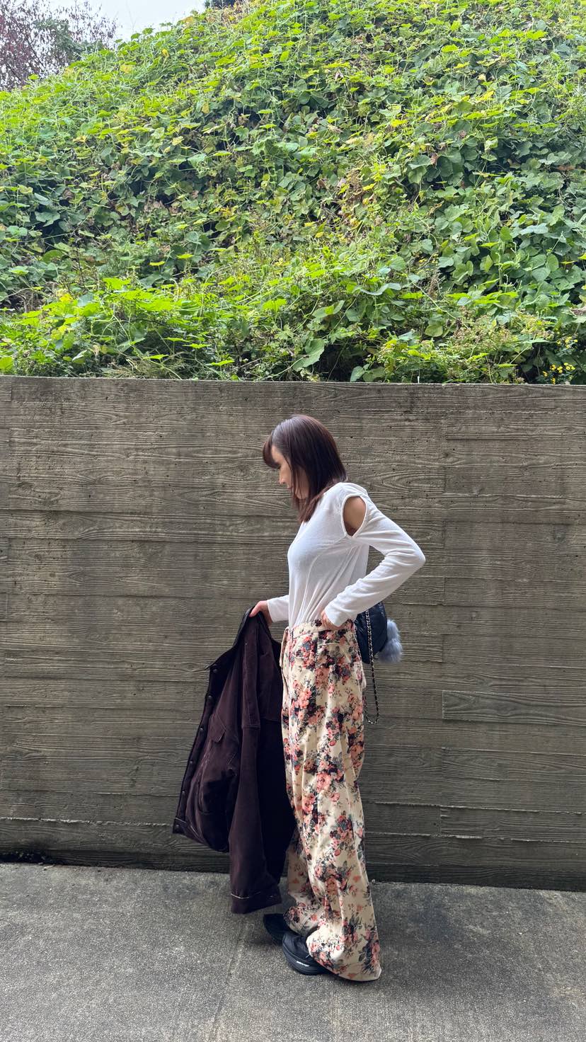 FRANC—L韓國代購㊣女裝新款時尚真品25秋冬休閑熱賣休閑褲FRANC休閑褲