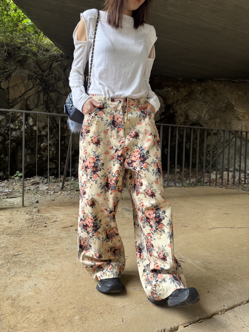 FRANC—L韓國代購㊣女裝新款時尚真品25秋冬休閑熱賣休閑褲FRANC休閑褲圖色1