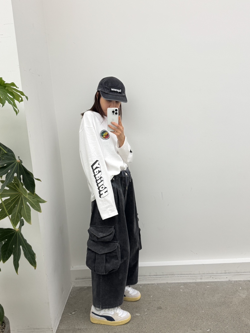 FRANC—L東大門㊣直郵女士新款25秋冬休閑時尚人氣休閑褲口袋FRANC休閑褲