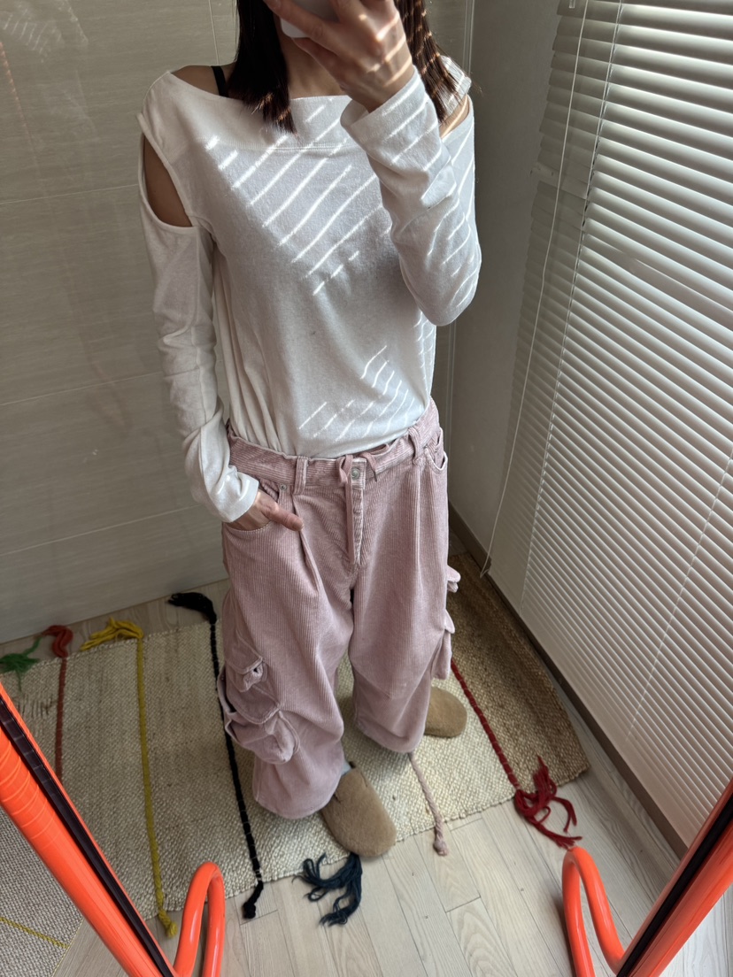 FRANC—L東大門㊣直郵女士新款25秋冬休閑時尚人氣休閑褲口袋FRANC休閑褲