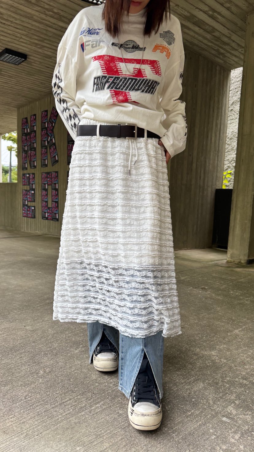 FRANC—L韓國代購㊣女士新品休閑推薦25秋冬熱賣長裙不含腰帶FRANC長裙