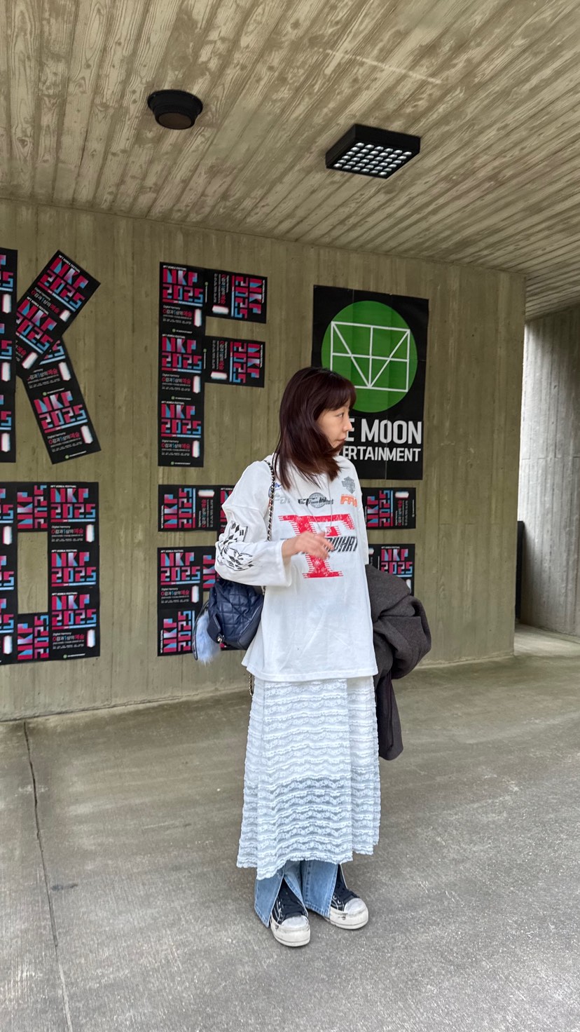 FRANC—L韓國代購㊣女士新品休閑推薦25秋冬熱賣長裙不含腰帶FRANC長裙