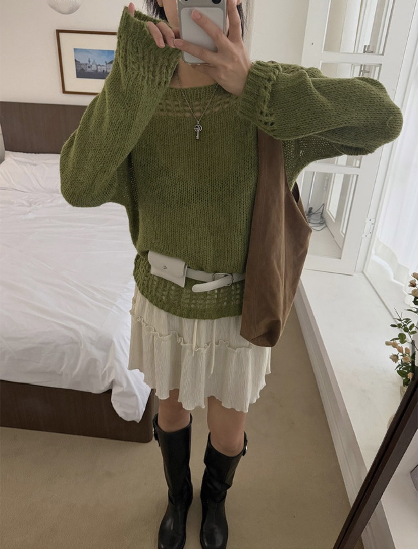 EOMPIT東大門㊣實拍女裝新款推薦時尚25秋冬職業熱賣休閑短裙EOMPIT短裙