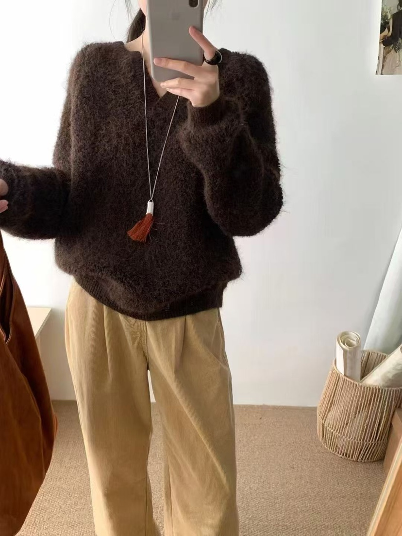 CRONG東大門㊣直郵女士新款推薦休閑職業真品人氣熱賣針織衫CRONG針織衫圖色3