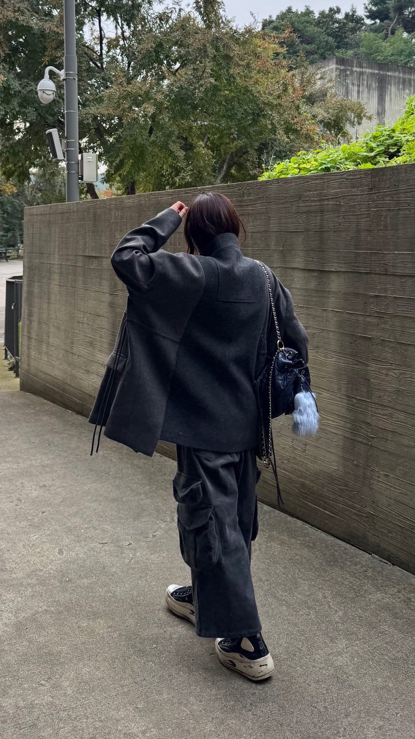 FRANC—L東大門㊣實拍女士新款職業休閑真品人氣時尚短款大衣FRANC短款大衣