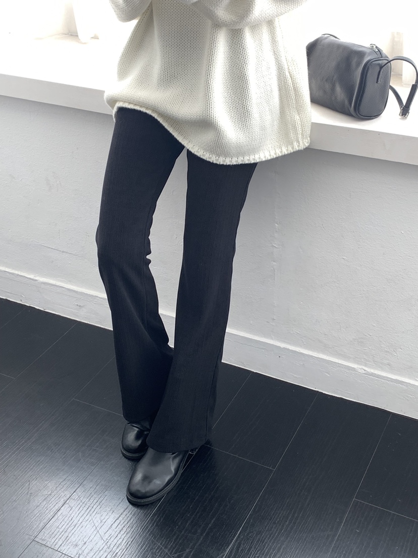 NOTICE韓國代購㊣女裝新品真品熱賣推薦人氣休閑褲燈芯絨喇叭NOTICE休閑褲