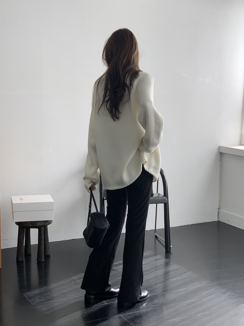 NOTICE韓國代購㊣女裝新品真品熱賣推薦人氣休閑褲燈芯絨喇叭NOTICE休閑褲