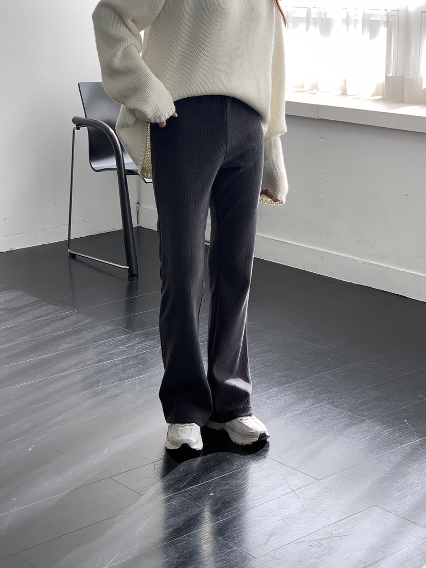 NOTICE韓國代購㊣女裝新品真品熱賣推薦人氣休閑褲燈芯絨喇叭NOTICE休閑褲