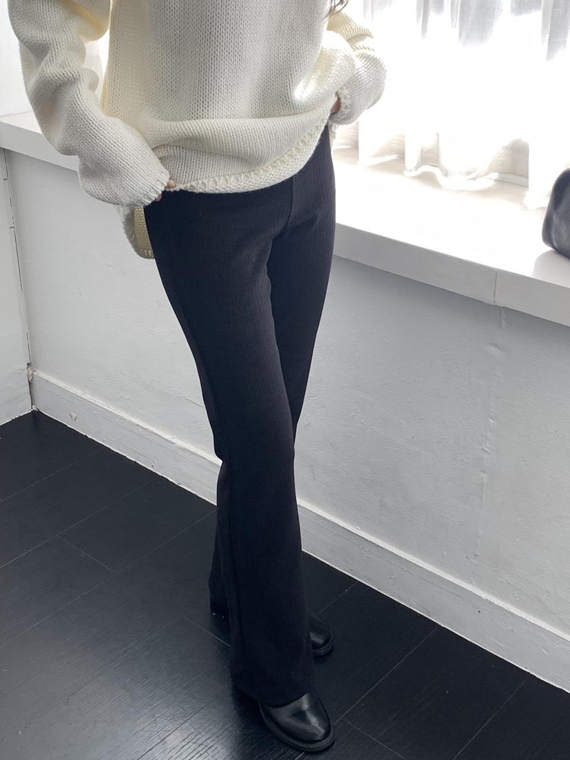 NOTICE韓國代購㊣女裝新品真品熱賣推薦人氣休閑褲燈芯絨喇叭NOTICE休閑褲