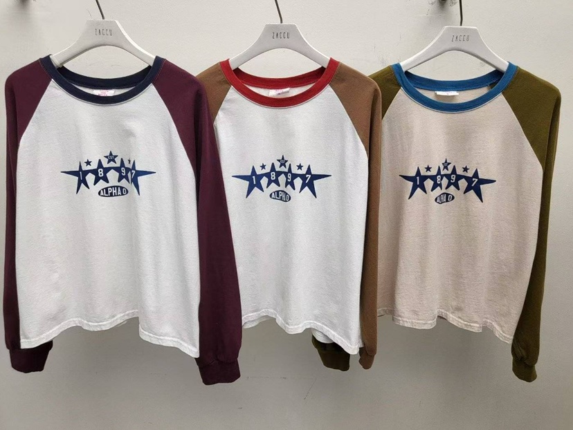 ZACCU東大門㊣代購女裝新品熱賣推薦時尚職業25秋冬長袖T恤ZACCU長袖T恤