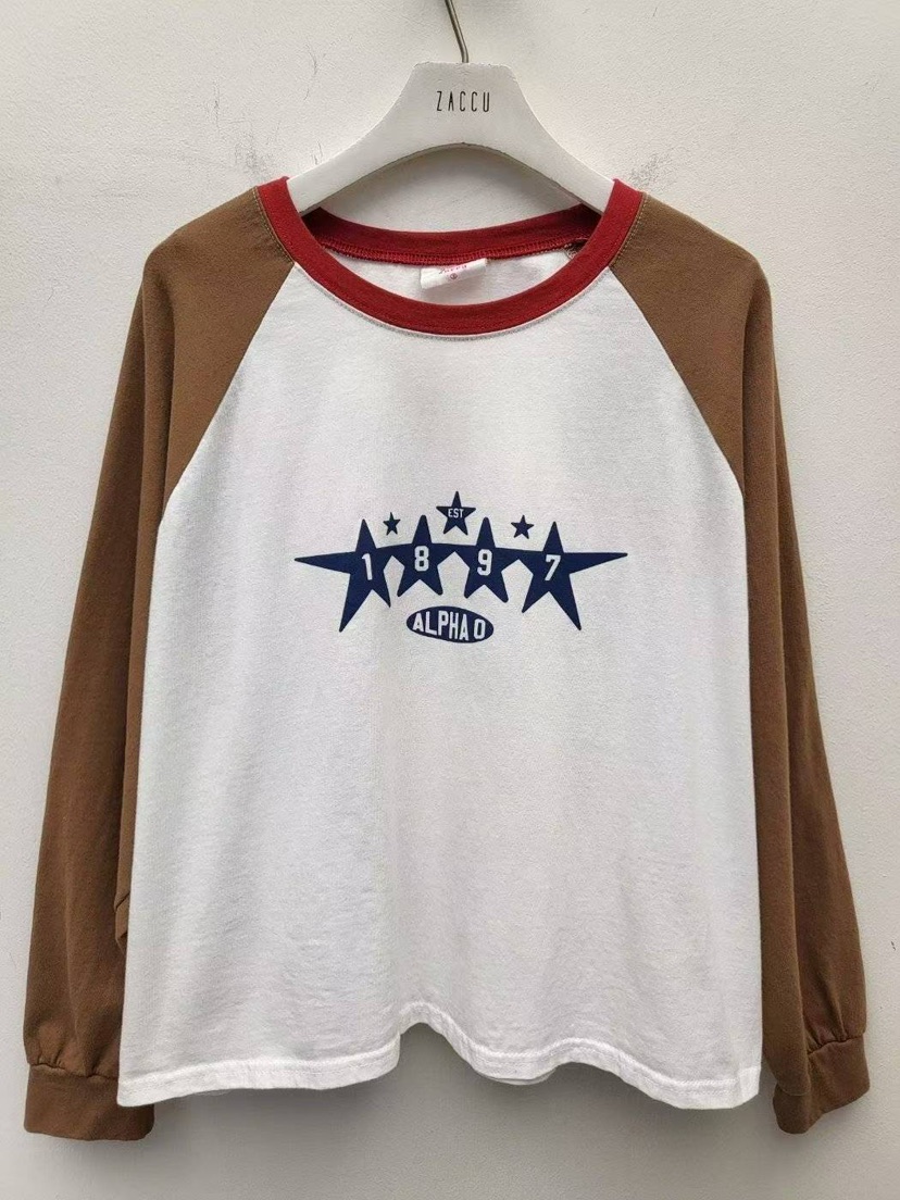 ZACCU東大門㊣代購女裝新品熱賣推薦時尚職業25秋冬長袖T恤ZACCU長袖T恤圖色2